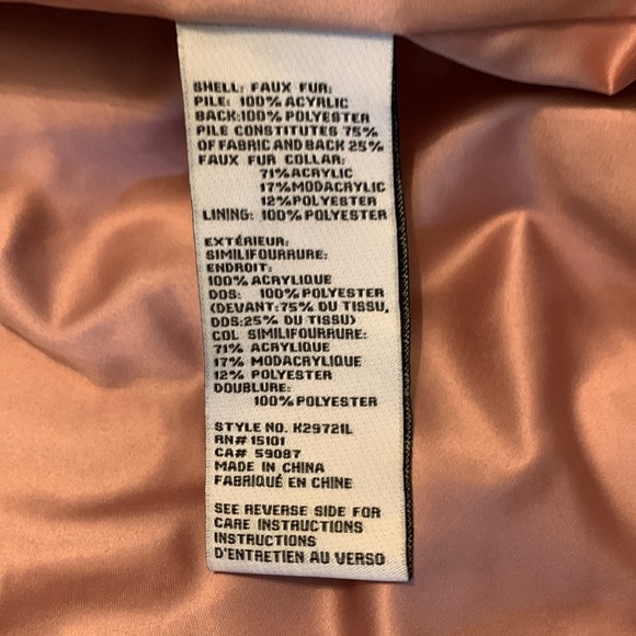 Kate Spade leopard print faux fur short jacket - Picture 3 of 7